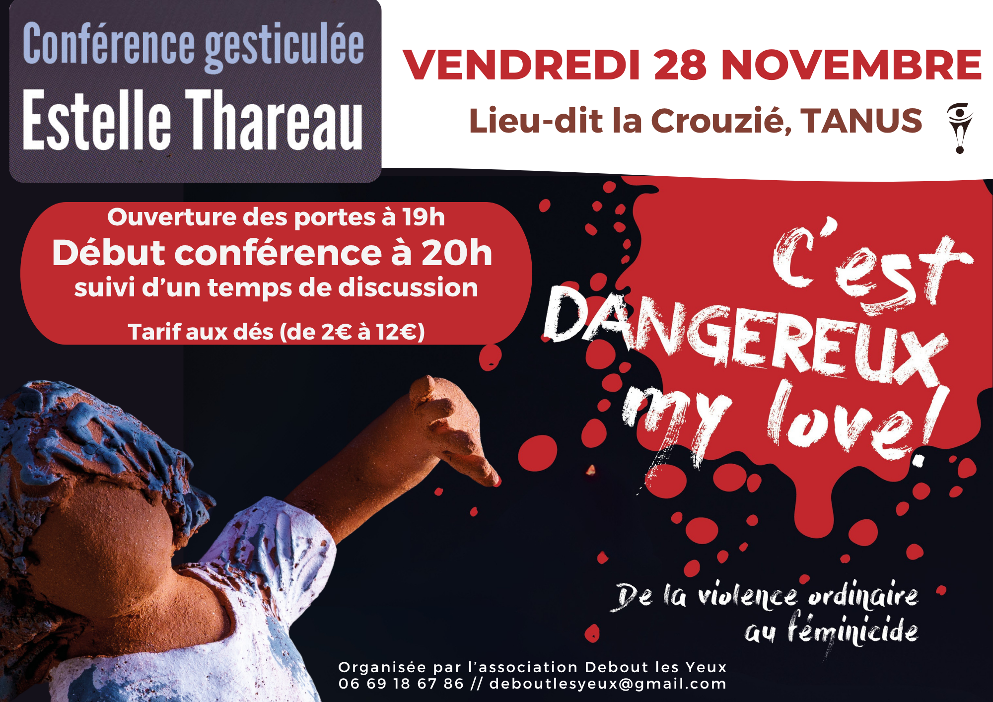 "C'est dangereux my love" par Estelle thareau